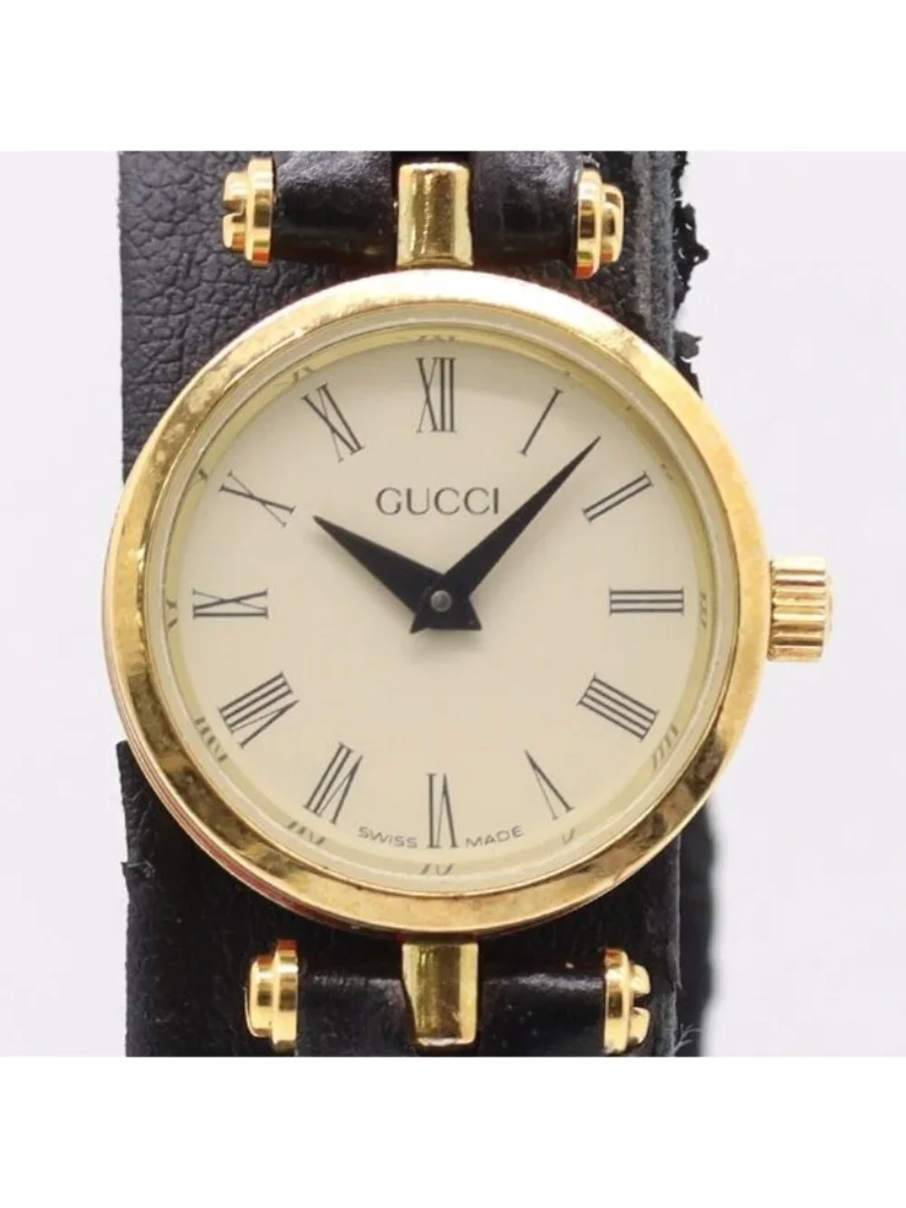 Gucci Sherry Line Quartz Beige Dial Watch